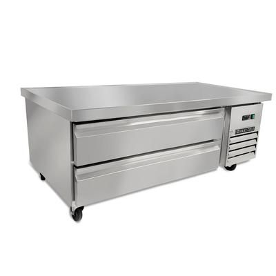 Maxx Cold MXCB60HC 62" X-Series Chef Base w/ 2 Drawers - 120v, Stainless Steel