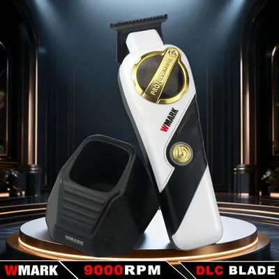 WMARK NG-9213 Professional for Men Finishing Machine 9000 RPM Magnetic Motor Zero Gapped DLC T-Blade Hair Trimmer Hair Clipper