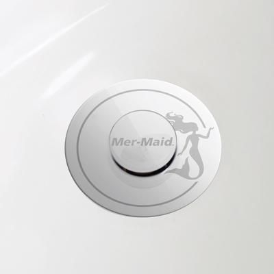 Mer-Maid Drain Magic® Sink Stopper by MERMAID™ in Chrome