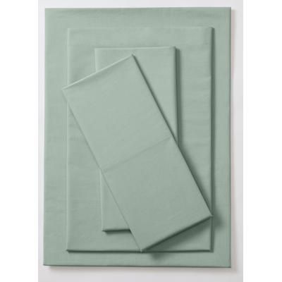 Percale Cotton Sheet Set by Homestyles in Smoke (Size KING)