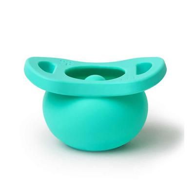 Doddle & Co. The Pop Pacifier, 2 Pack - Oh Happy Grey + In Teal Life