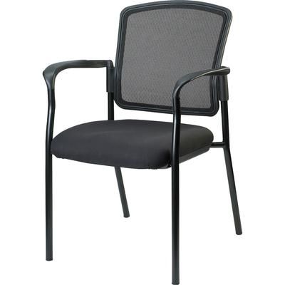 Lorell 23100 Guest Chair w/Arms, 32"x23"x9", Black LLR23100