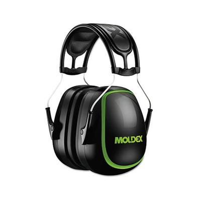 Moldex MX Series Earmuffs, 30 dB, Black/Green, Headband (507-6130)