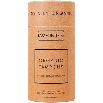 Tampon Tribe Tampon Tubes, 6/Carton, Natural Brown, Paper (TTBTUBE6)