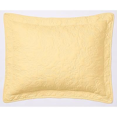Anna Sham by BrylaneHome in Banana (Size STAND)