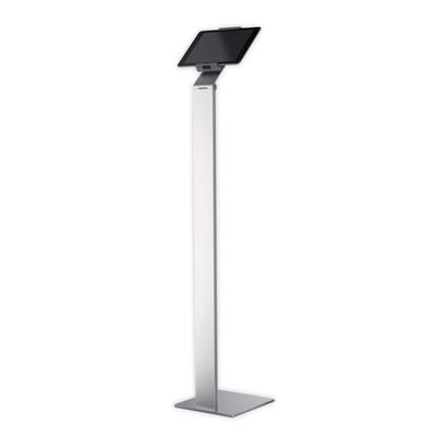 Durable Office Products Corporation 893223 Floor Stand Tablet Holder, Silver/Charcoal Gray DBL893223