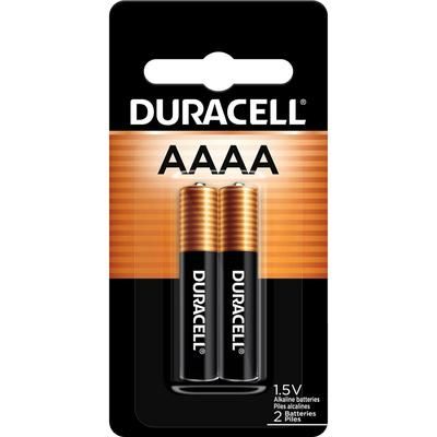 Duracell MX2500B2CT Ultra AAAA Battery, For Camera, MiniDisc Player, Toy, Portable Computer, PDA, Handheld TV, AAAA, 48/Carton - Case of 48