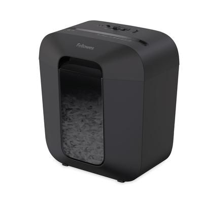 Fellowes 4300401 Powershred LX25 Cross-Cut Shredder, 6 Manual Sheet Capacity FEL4300401