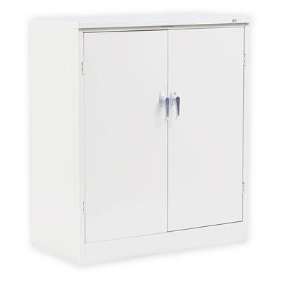 Alera 84106 Assembled 42" High Storage Cabinet, w/Adjustable Shelves, 36w x 18d, Putty ALE84106