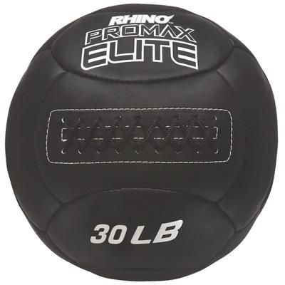 Champion Sports Rhino Promax Elite Medicine Ball, 30 lb, Black (CSIPRX30)