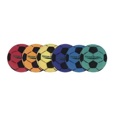 Champion Sports Ultra Foam Soccer Ball Set, Assorted Colors, 6/Set (CSIFSBSET)