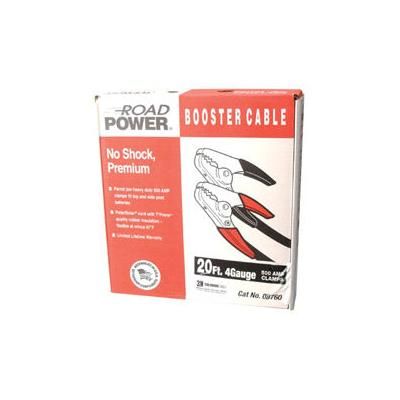 Coleman Cable Booster Cables, 4/1 AWG, 16 ft, Black (172-08766)