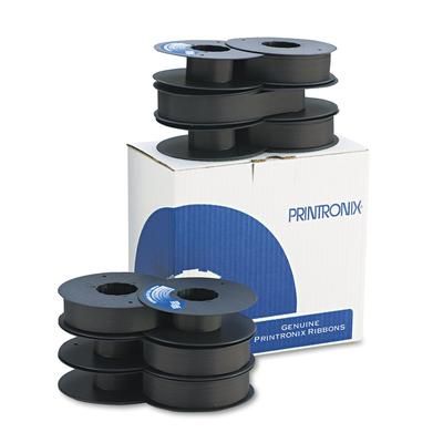 Printronix 107675007 Text Ribbon, Black - Box of 6 PRT107675007
