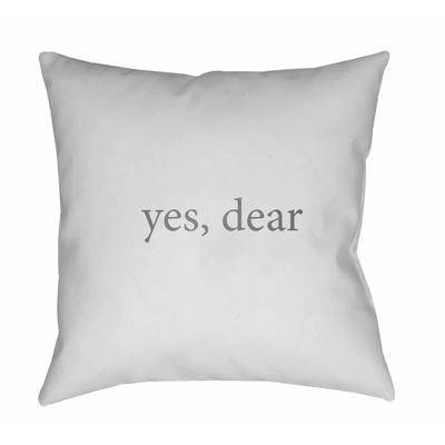 Sauts 20" Square Modern Light Silver/Ivory/Light Gray/Slate Blue/Metallic Silver Outdoor Throw Pillow - Boutique Rugs
