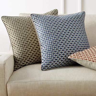 Belmore Decorative Pillow Cover - Indigo - Frontgate