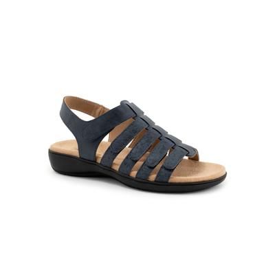 Women's Tiki Tool Sling Back Sandal by Trotters in Navy (Size 10 M)