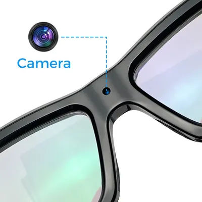 High Quality HD 1080P 4K Wireless BT5.0 camera glasses video recording sport sunglasses glasses with a camera Camera Glasses