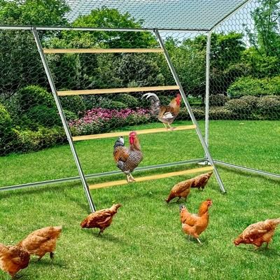 TEMU New Chicken Climbing Ladder Cat Climbing Frame Bird Training Frame Chicken Climbing Frame Poultry Parrot Frame Claw Grinding Stick