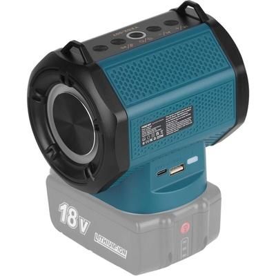 Kunlun - Haut-Parleur Portable Compatible avec Batterie Makita 18 v 20 v Max, Haut-Parleur Connecté