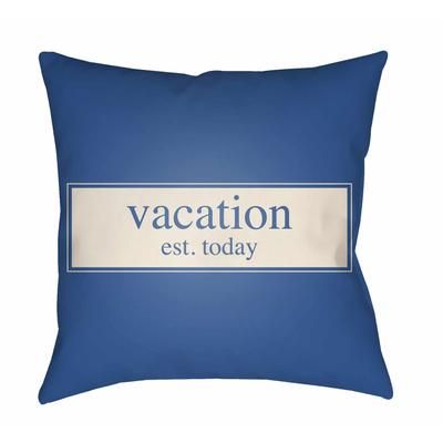 Shankill 16" Square Modern Pillow plush Muted Blue/Seashell/Gray/Natural Blue/Neutral/Pearl/Marine Blue/Azure/Blue Outdoor Throw Pillow - Boutique Rugs