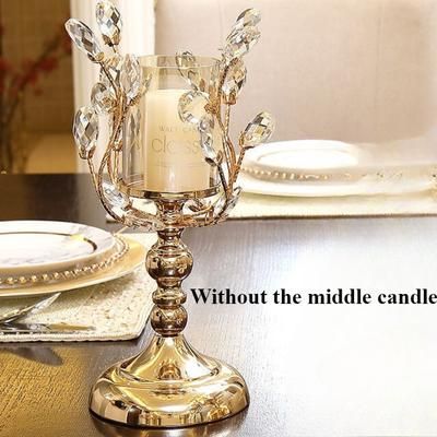 TEMU Elegant Metal Holder, 1pc - Tabletop Decor And