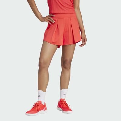 adidas Match Short 2025 Women's Tennis Apparel Semi Lucid Red