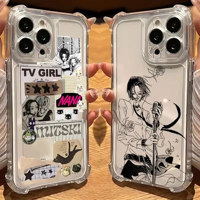 Anime Oosaki Nana Phone Case for IPhone 16 15 14 13 12 11 Mini Pro Max X XR XSMax 7 8 Plus SE2020 Shockproof Transparent Cover