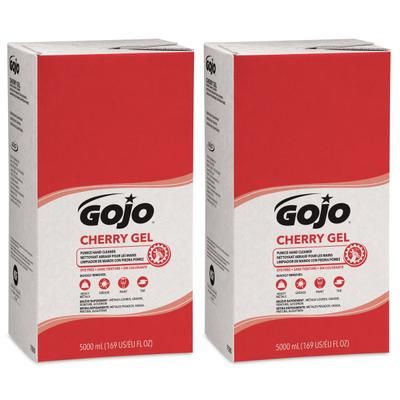 Gojo Pro Tdx Gel Pumice Hand Soap Cleaner, Cherry Scent, 169.07 Oz, Carton Of 2 Refills