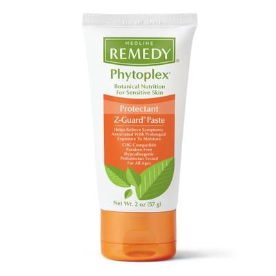 Medline Remedy Phytoplex Z-Guard Skin Protectant Paste, 2 Oz, Pack Of 24