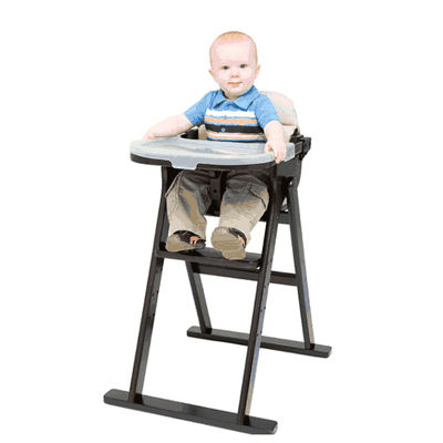 Anka by Svan High Chair in Espresso