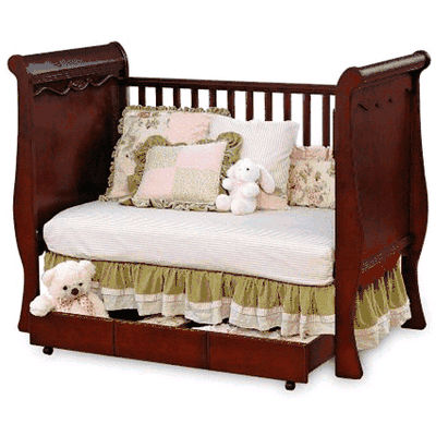 Simplicity Gabrielle 4-in-1 Crib Cherry