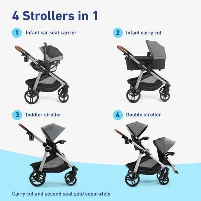 Graco Modes Nest2Grow DLX Travel System - Riordan