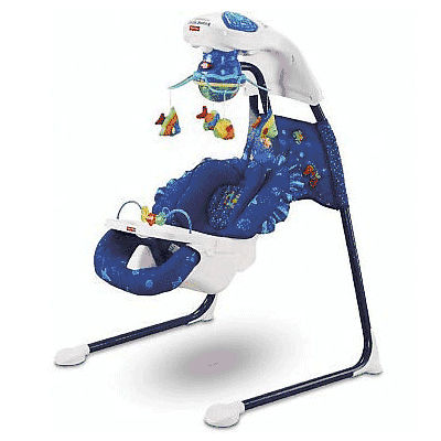 Fisher-Price Ocean Wonders Aquarium Cradle Swing