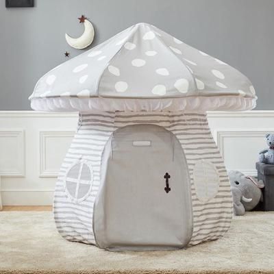 Wonder & Wise Mushroom Playhome - Grey Dots