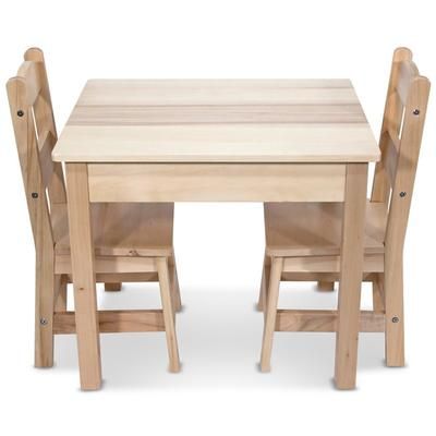 Melissa & Doug Wooden Table & Chairs