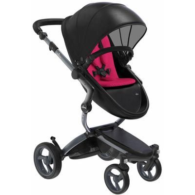 Mima Xari Complete Stroller, Graphite - Black / Magenta