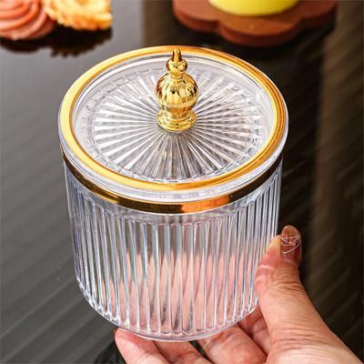 TEMU 1pc Handmade Plastic Storage Jar For Grains, Candies, Bread, Wedding, Party, Gift, Birthday, Christmas