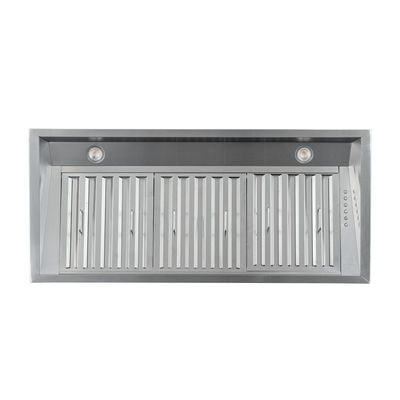 Insert Range Hood, Ducted, 600 or 1200 CFM, Stainless Steel Finish| Proline PLJL INS / 46 inches wide / 21 inches Deep / Single (600 CFM)