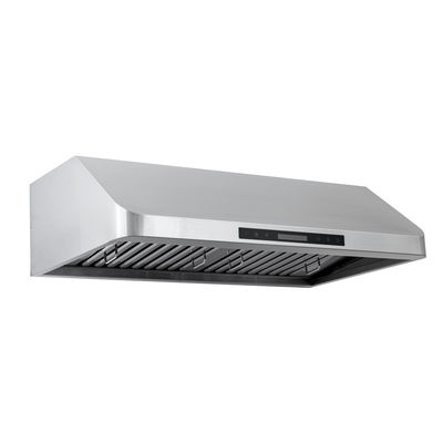 PLJW 120 Under Cabinet Range Hood in Stainless Steel, Quiet Operation and Convertible to Ductless / 36 inches wide