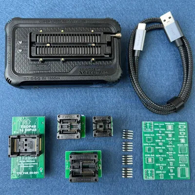 XGecu T76 USB3.0 Universal Programmer support EEPROM NOR NAND EMMC MCU GAL+ 5 parts 11parts 13parts