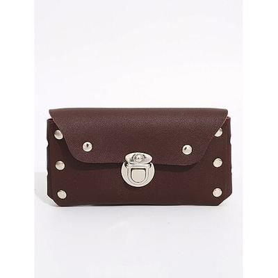 marsupio da uomo in similpelle con cintura e chiusura di sicurezza con lucchetto – elegante, regolabile e ideale per uscite informali e uso quotidiano giallo terra nero caffè