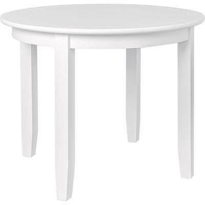 Kendal Round Dining Table by Camden Isle in White (Size ONE SIZE)