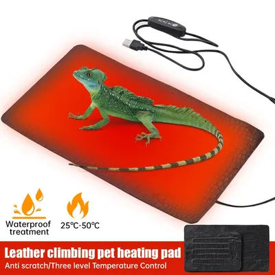 Couverture chauffante électrique USB, coussin chaud, contrôleur de température réglable, tapis d'incubateur