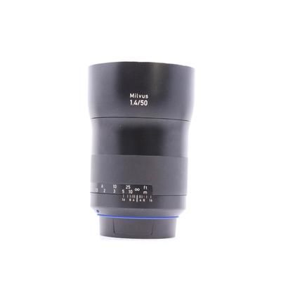 Used Zeiss Milvus 50mm f/1.4 ZE - Canon EF Fit