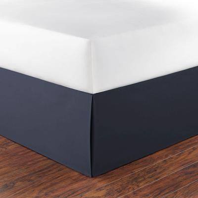 Queen Navy Tailored Bedskirt