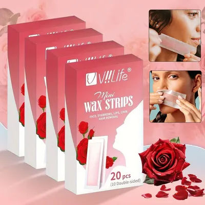10/20pcs Hair Removal Tool Wax Strips Waxing Wipe Sticker For Face Leg Lip Eyebrow Body Hair Removal Strip Paper Beauty Tool
