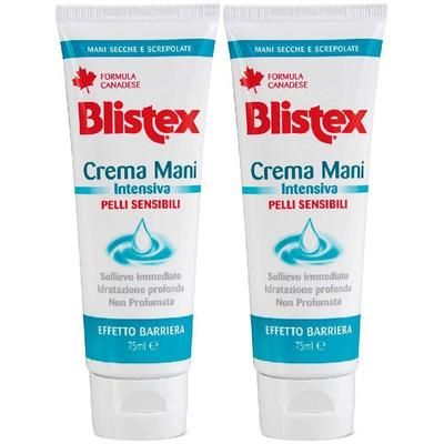 Blistex Crema Mani Intensiva Pelli Sensibili 75 Ml Set da 2 2x75 ml