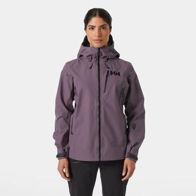 Helly Hansen Women's Odin 9 Worlds 3.0 Shell Jacket Purple L