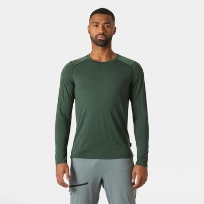 Helly Hansen Men’s Durawool Crew Long Sleeve Green L