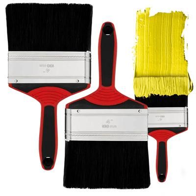 "TEMU 2x4 Inch Paint Brush 4" Brushes Wall Fence Decorating Painting Professional Set"